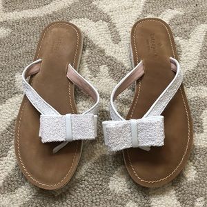 Kate Spade Icardia Glitter flip flop Size 7